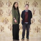 La psicóloga Beatriz Vicente y el reumatólogo del Hospital Clínico Universitario de Salamanca Carlos Montilla