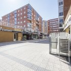 Una imagen de la plaza de Roma, en Burgos