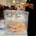 Una urna electoral en una imagen de archivo