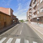 Calle de Valencia de Don Juan donde tuvo lugar el suceso.