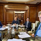 Foto del pleno del Consejo de Cuentas de este miércoles antes de la aprobación de la Memoria