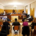 Imagen de una vista oral celebrada en 2025 en la Audiencia de Valladolid.