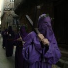 Procesión de Semana Santa en San Martín del Castañar (Salamanca)