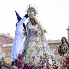 La Real Hermandad de Jesús Divino Obrero organiza la procesión del Encuentro de la Semana Santa de León