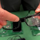 Gafas inteligentes utilizadas durante el examen