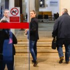 Los abogados del crimen de Matamala llegan a los juzgados de Soria.