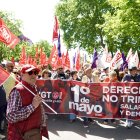 Manifestación del 1º de Mayo en Valladolid.