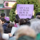 Manifestación con motivo del Día Internacional de la Mujer en León