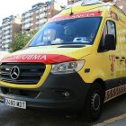 Imagen de archivo de una ambulancia del Sacyl

112