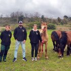 magen Imagen Gonzalo Zorrilla, en la esquina derecha, junto al grupo de ganaderos del programa Cultiva 2026