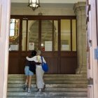 Imagen de archivo de la entrada de un examen