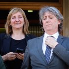 La concejal Yolanda Santos y Carlos Martínez Mínguez en una imagen de archivo.
