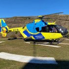 Helicóptero medicalizado del Sacyl