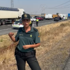 La Guardia Civil pide precaución en la A-6 por el eclipse