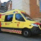 Ambulancia de Emergencias del Sacyl.