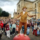 Imagen de un espectáculo del teatro de calle.