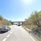 La N-122 a la altura de Fuentecén en Burgos, vía en la que se produjo el accidente