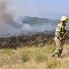 Incendio forestal de Murias de Ponjos (León).