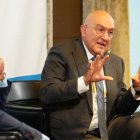 El alcalde de Valladolid, Jesús Julio Carnero, en el Club de Prensa 'Conversaciones Políticas' de El Mundo de Valladolid.