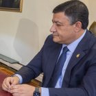 El presidente de la Diputacion de Avila, Carlos García.
