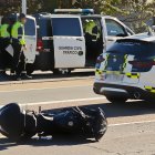 Un motorista fallecido en un accidente en la carretera CL-512 en Aldeatejada (Salamanca)