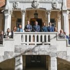 Minuto de silencio de la Mesa de las Cortes y la Junta de Portavoces por el accidente ferroviario de Toledo.