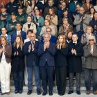 Minuto de silencio en la Delegación del Gobierno de Castilla y León por el accidente ferroviario de Toledo.