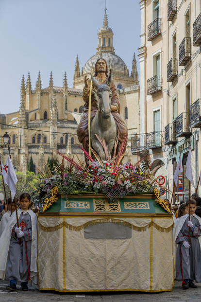 Procesión del Domingo de Ramos en Segovia