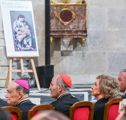 Inauguración de la exposición ‘Picasso. Raíces bíblicas’ en la Catedral de Burgos.