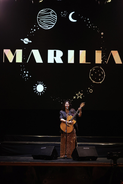 Cantautora Marilia.