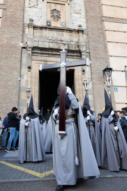 'Procesión de las Cinco Llagas' en Valladolid, en una imagen de archivo.