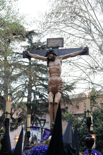 'Procesión de las Cinco Llagas' en Valladolid, en una imagen de archivo.