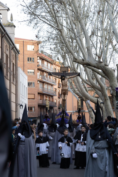 'Procesión de las Cinco Llagas' en Valladolid, en una imagen de archivo.