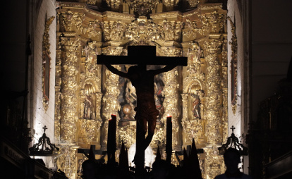 Procesión del Santísimo Cristo de las Mercedes de la Semana Santa de Valladolid