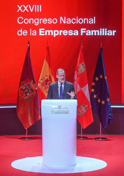 Congreso Nacional de la Empresa Familiar celebrado en Burgos.
