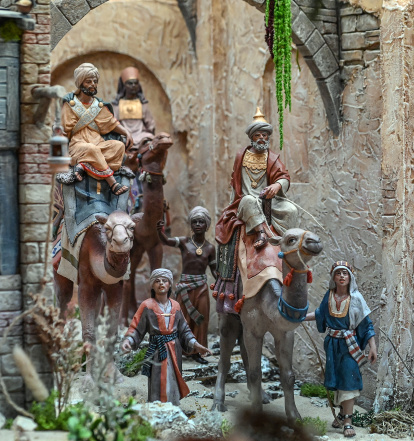 Belén artesano de la parroquia Hermano San Rafael