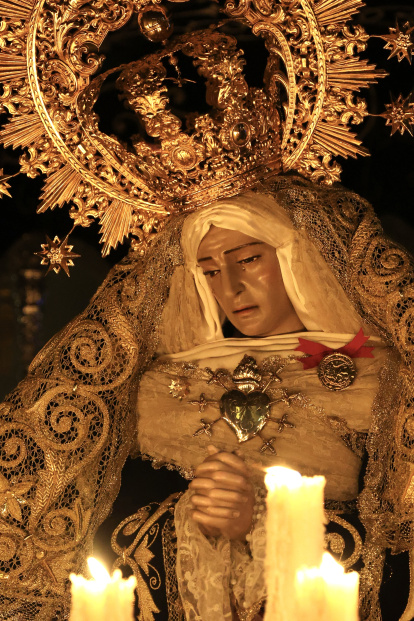 Procesión del Santo Entierro de la Cofradía de Nuestra Señora de las Angustias y Soledad