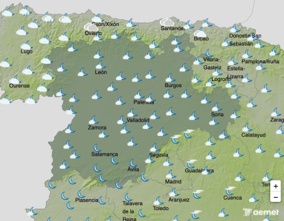 El sábado será el día más cambiante del fin de semana en Castilla y León, con posibles tormentas en el noroeste según la AEMET.