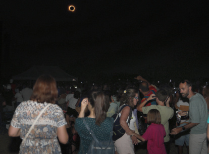 Eclipse total en Castilla y León